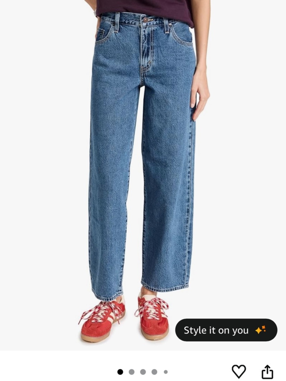 Levi's Baggy Dad Jeans in Hold My Purse size 26